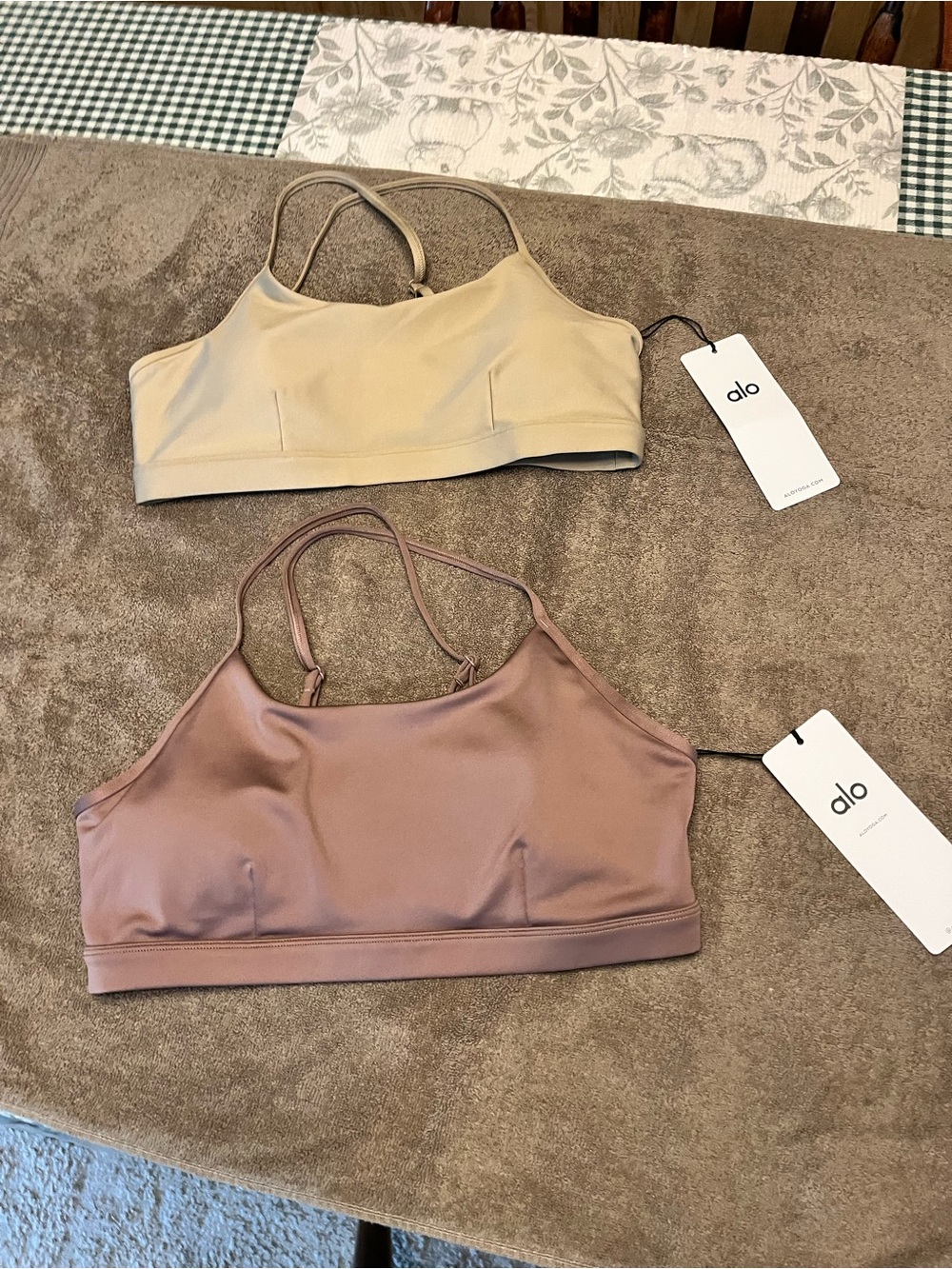 ALO Yoga Women’s Strappy Sports Bralette - Set of Two